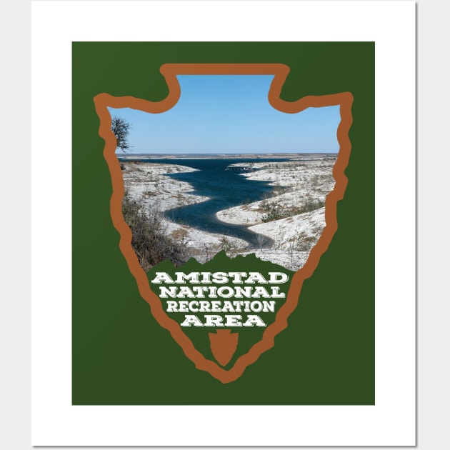 Amistad National Recreation Area Arrowhead Wall Art by nylebuss